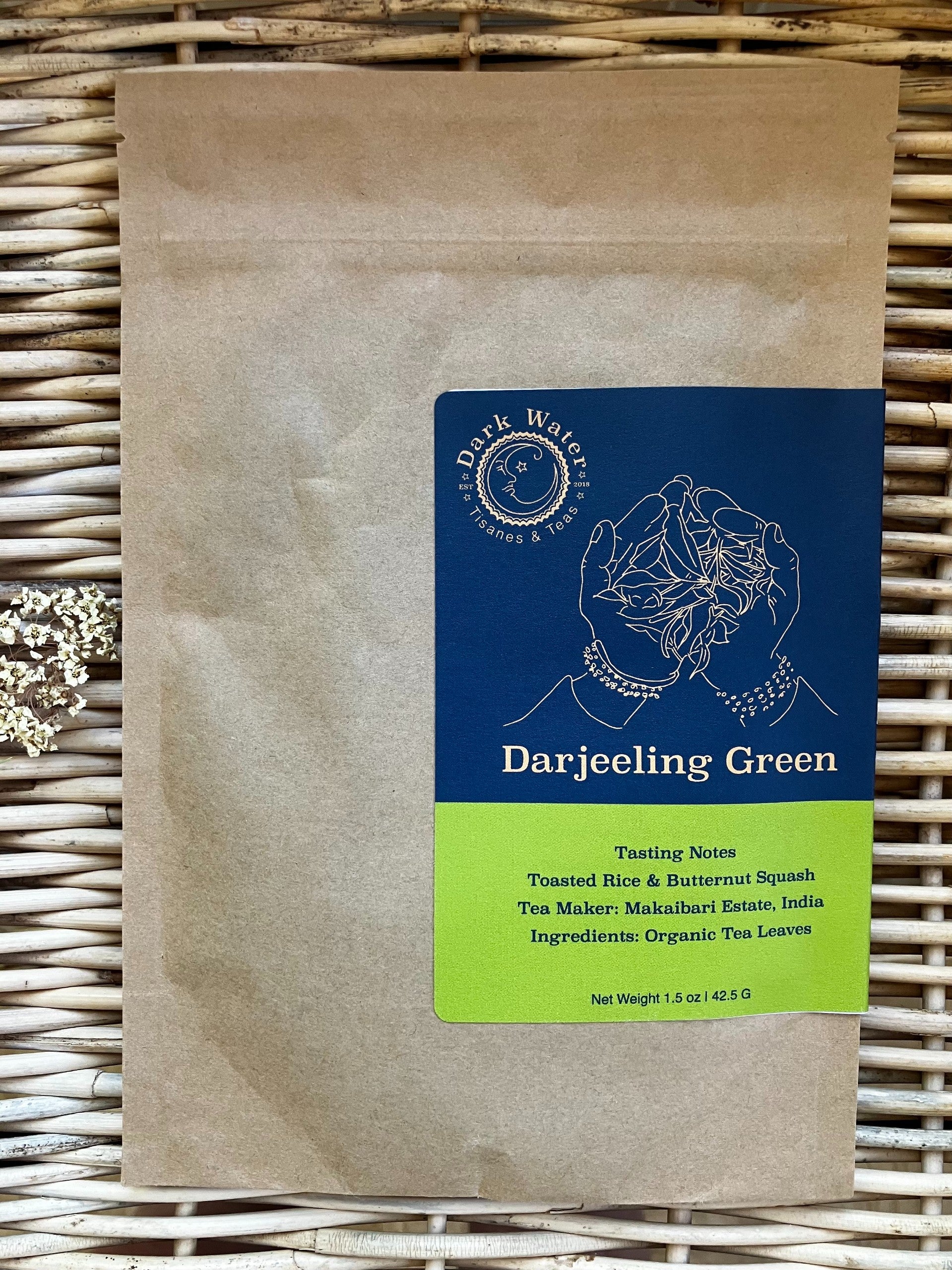 Darjeeling Green (1.5oz) | Dark Water Coffee